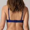 blue moulded bra