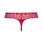 cassiopee lipstick thong