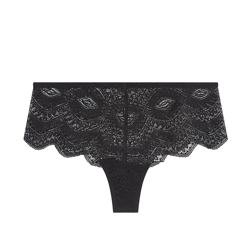 karma  black lace short