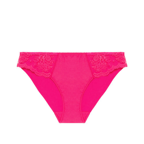 pink lace brief