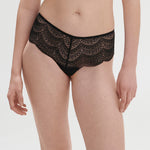 simone perele black lace short