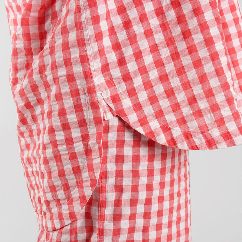 peachouse checked shirt side