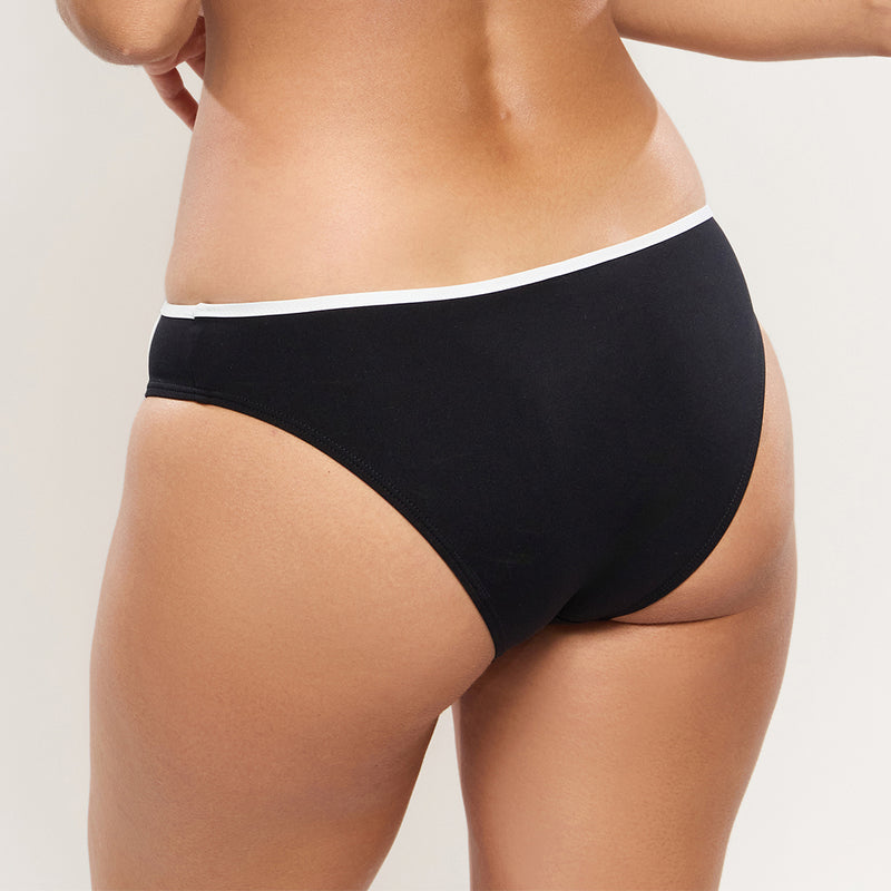 empreinte black bikini bottom