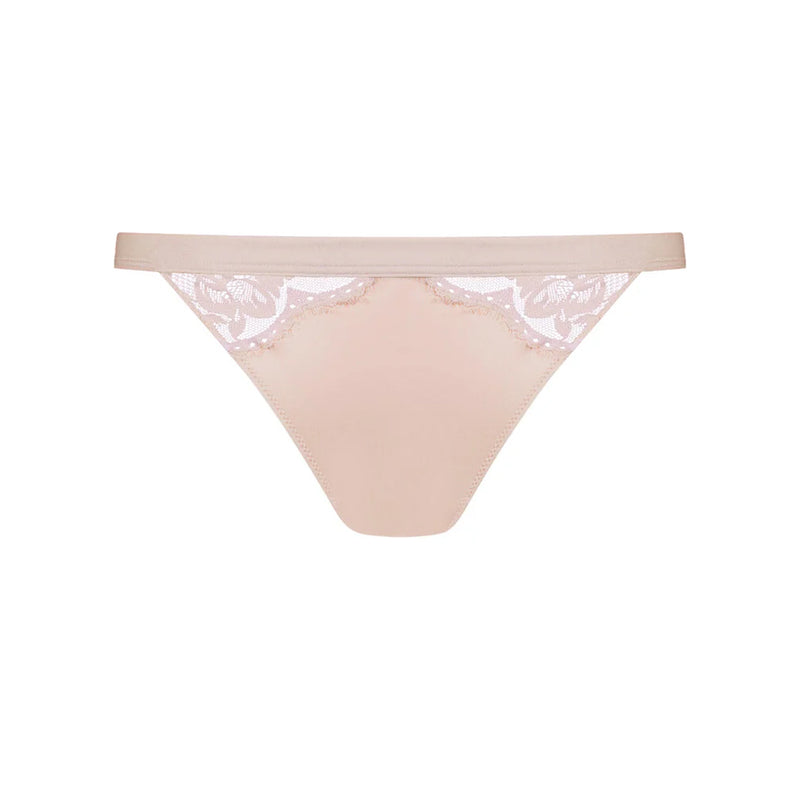 nude lace brief