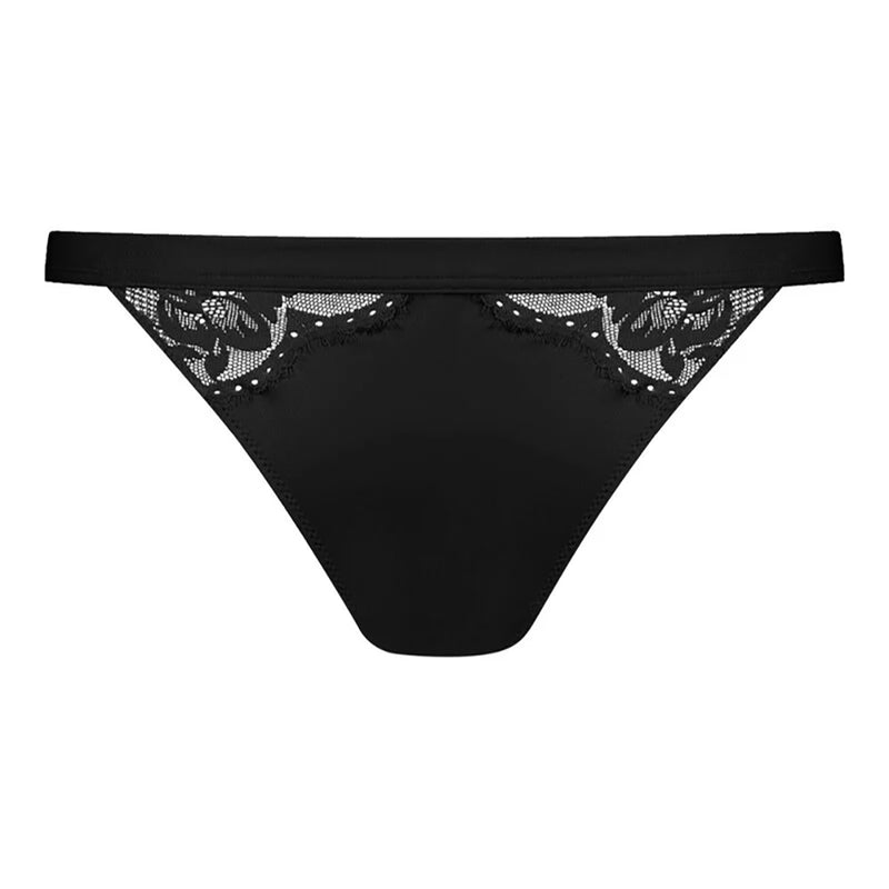 black lace brief