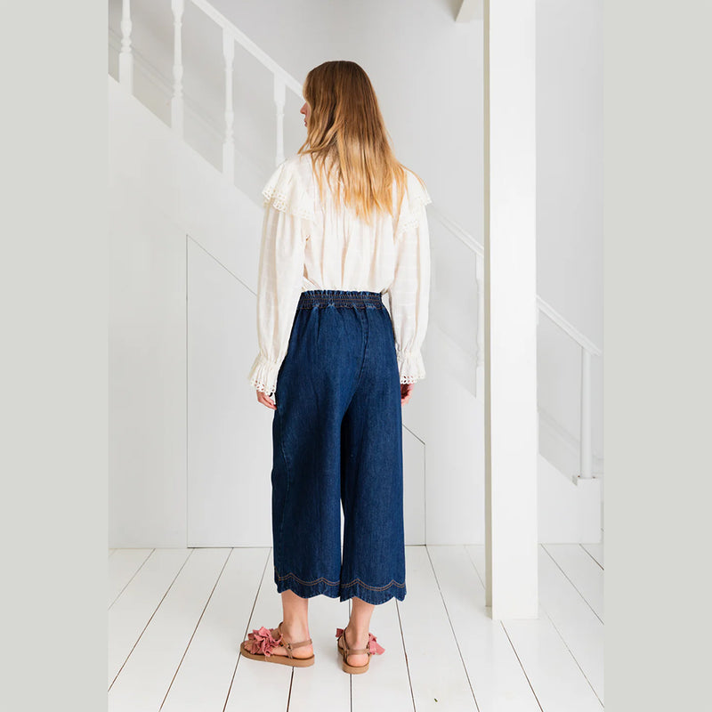 Aide Dark Denim Trousers