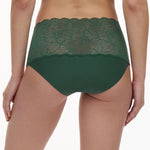 Soft Stretch Lace High Waist Briefs