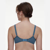 chantelle blue plunge bra