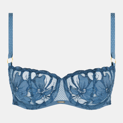 chantelle half cup lace bra