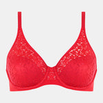 norah red bra