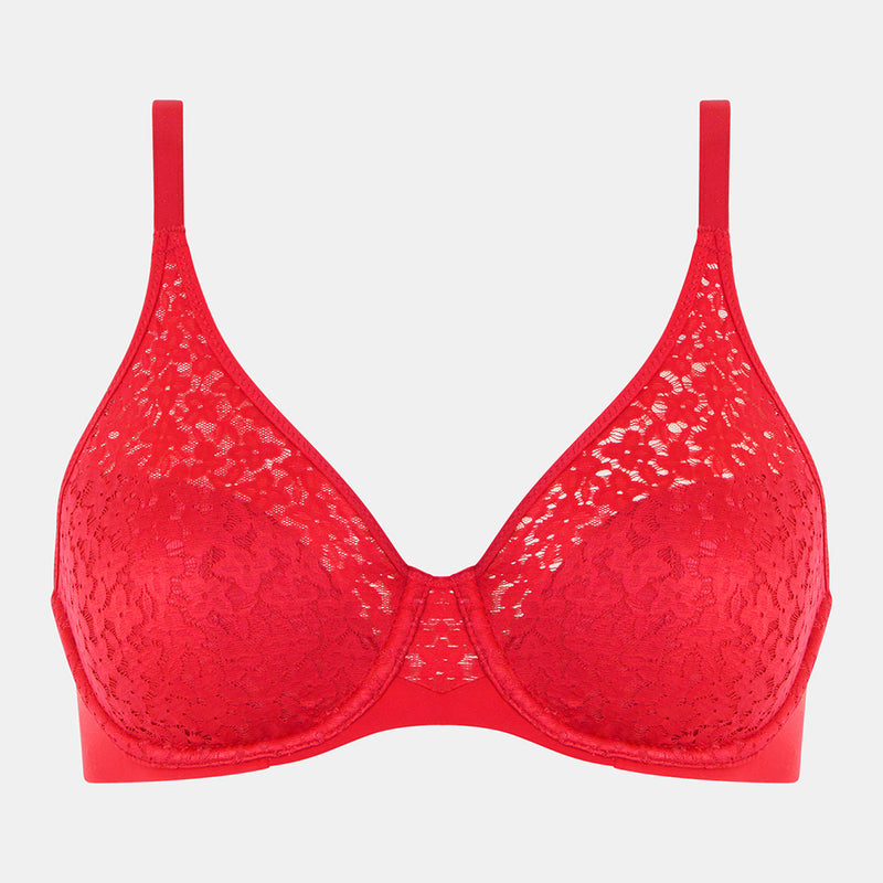 norah red bra