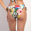 Diva Mo Flower Print Tie Side Bikini Bottom