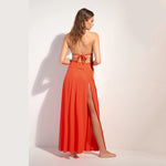 Jax Split Flare Long Skirt