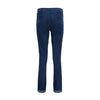 red button navy velvet jogger