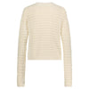 cream knitted jacket