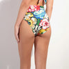 Tobago Flower Print Fold Down Bikini Bottom