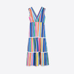 summer multi colour dress