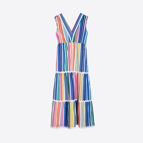 summer multi colour dress